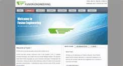 Desktop Screenshot of fusionengg.com